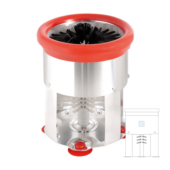 Brosse de lavage de gobelet multicolore en PP pour intérieur/extérieur